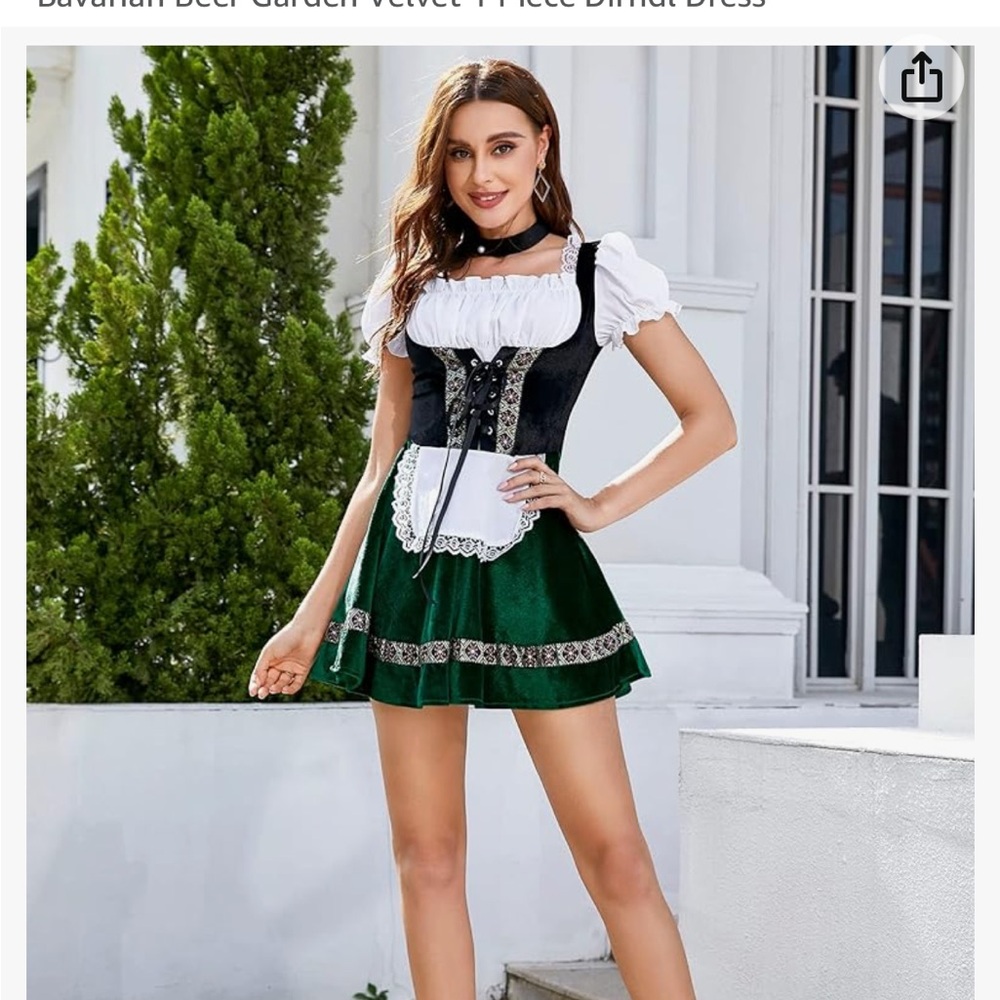 GloryStar Women's German Oktoberfest CostumesTraditional Bavarian Beer